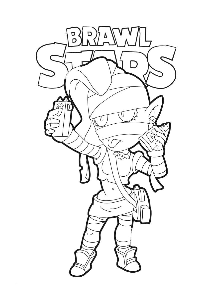 Brawl Stars kolorowanki